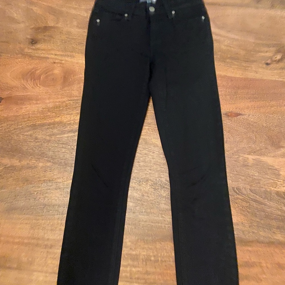 Paige extra long skinny jeans